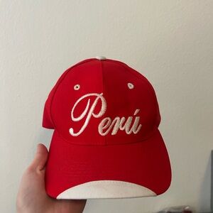 Perú Red Baseball Cap
